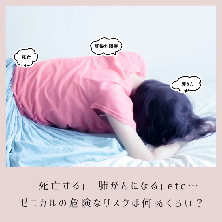「飲んだら死亡」「肺がんになる」etc…ゼニカルの危険な副作用はどんな人に何%で起こる?